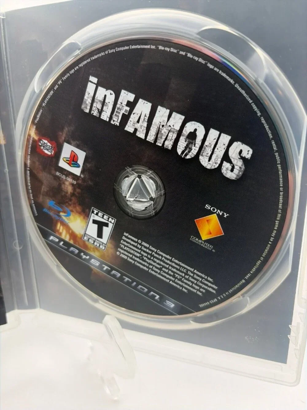 Infamous (Sony PlayStation 3, PS3) Complete CIB Tested
